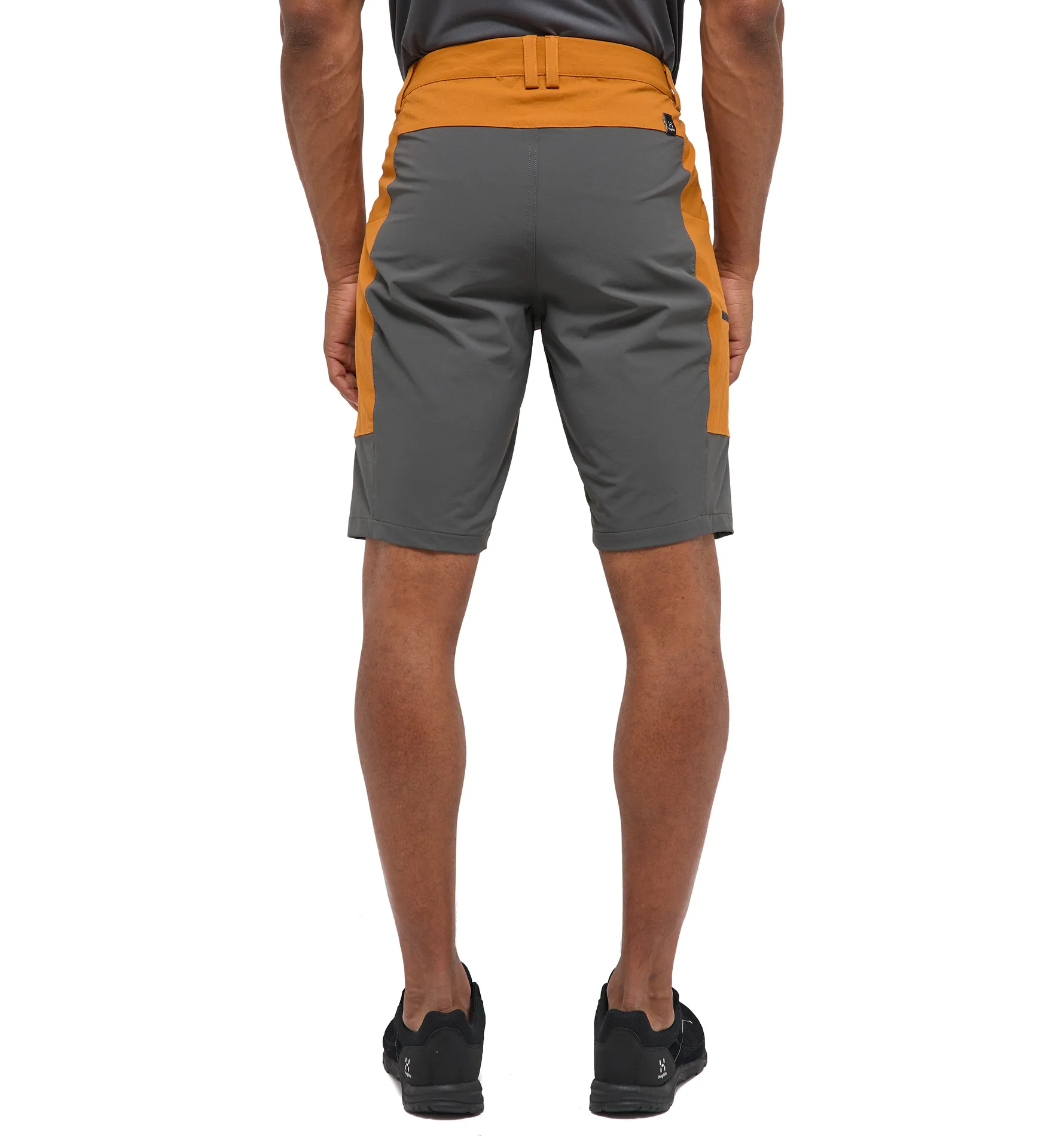 Mid Slim Shorts Men Golden Brown/Magnetite