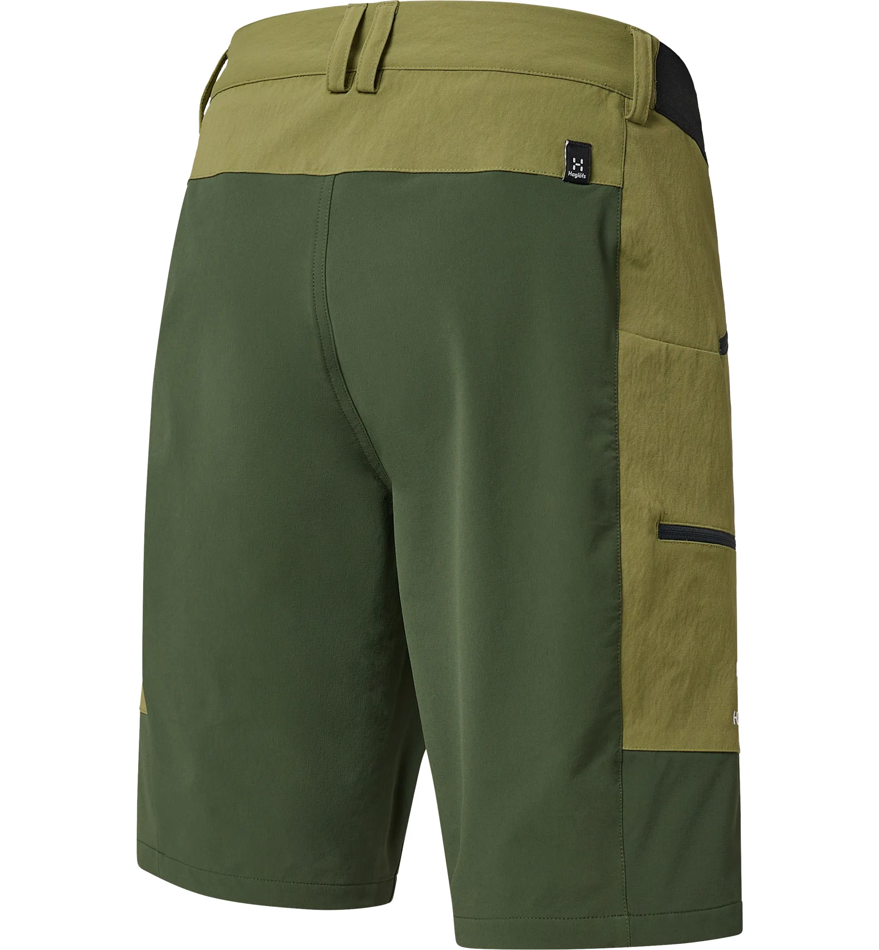 Mid Slim Shorts Men Olive Green/Seaweed Green