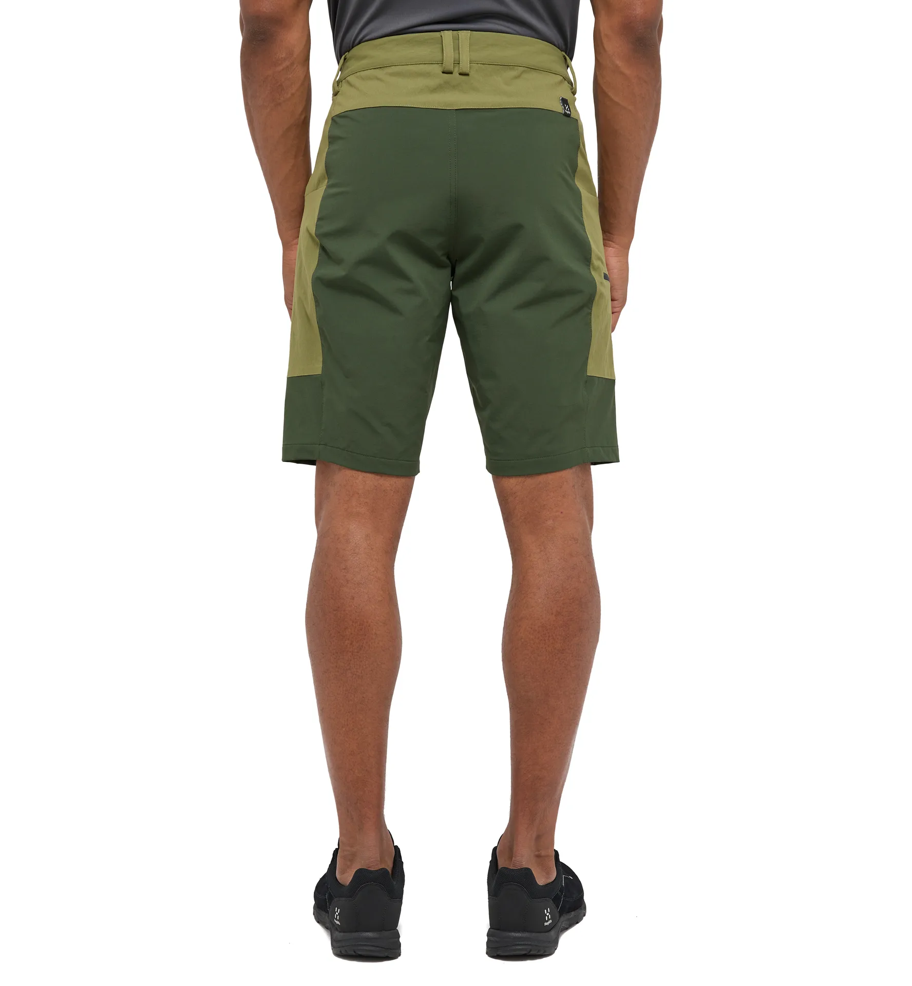 Mid Slim Shorts Men Olive Green/Seaweed Green