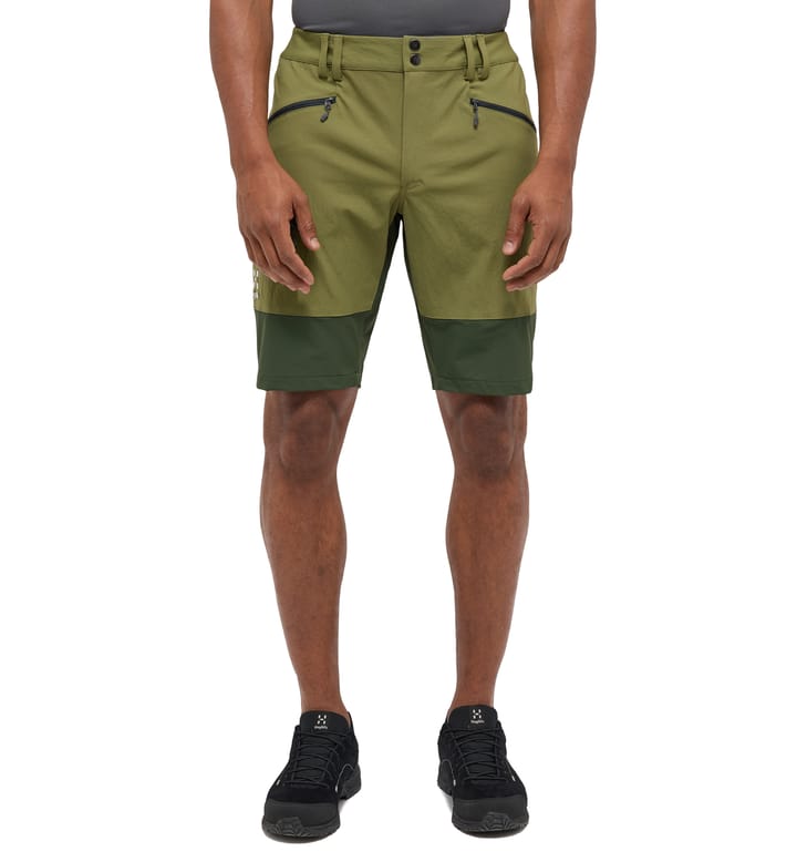 Mid Slim Shorts Men Olive Green/Seaweed Green