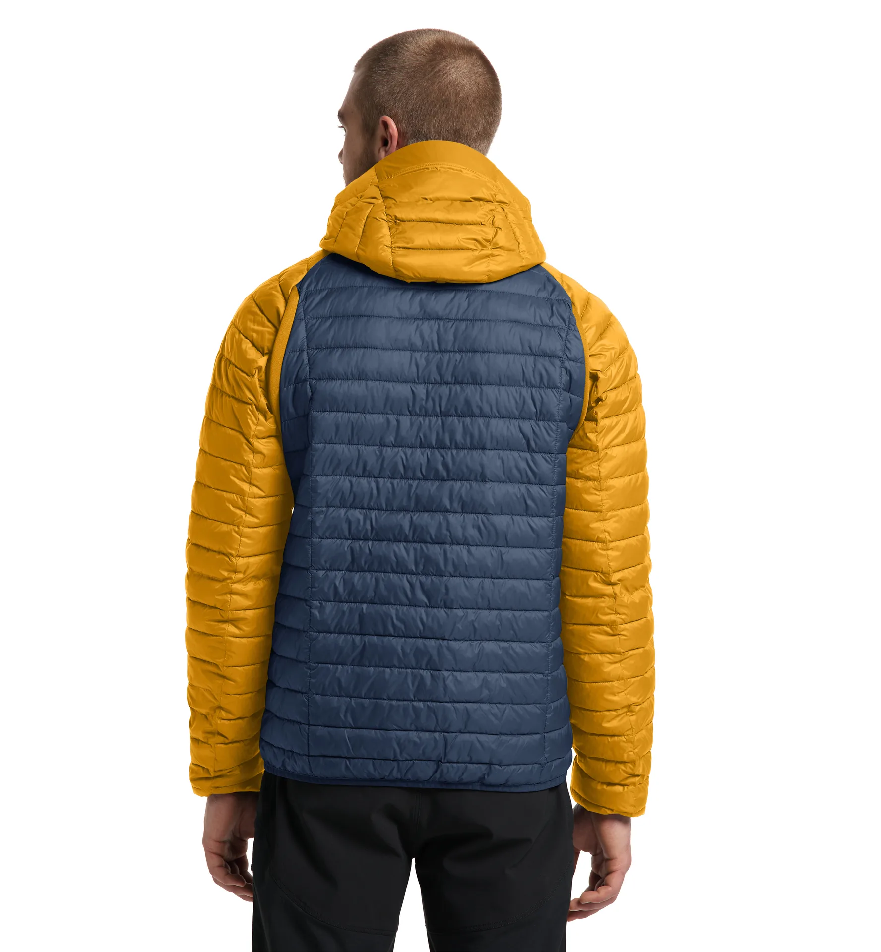 Zed Mimic Hood Men Tarn Blue/Autumn Leaves