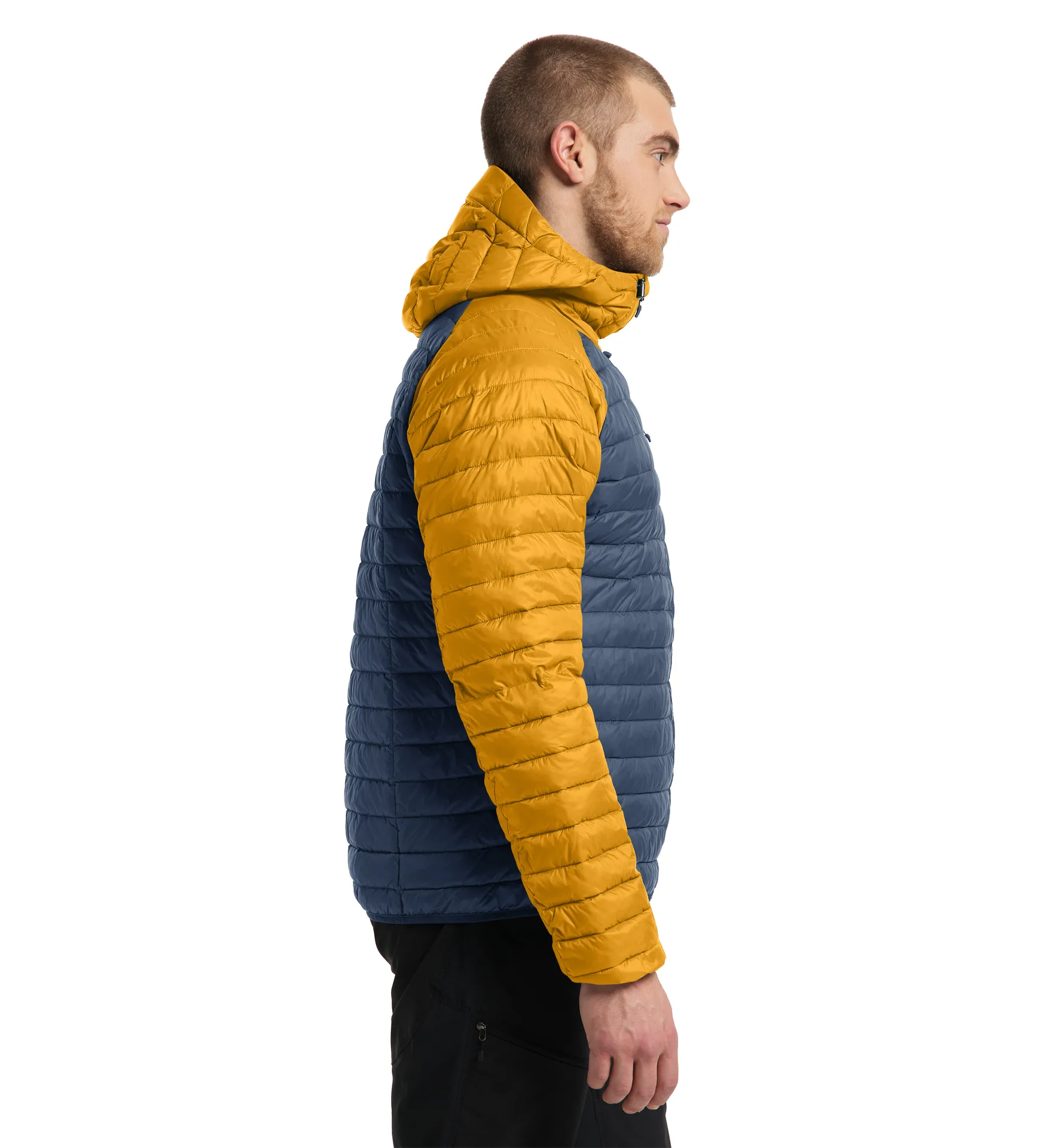 Zed Mimic Hood Men Tarn Blue/Autumn Leaves