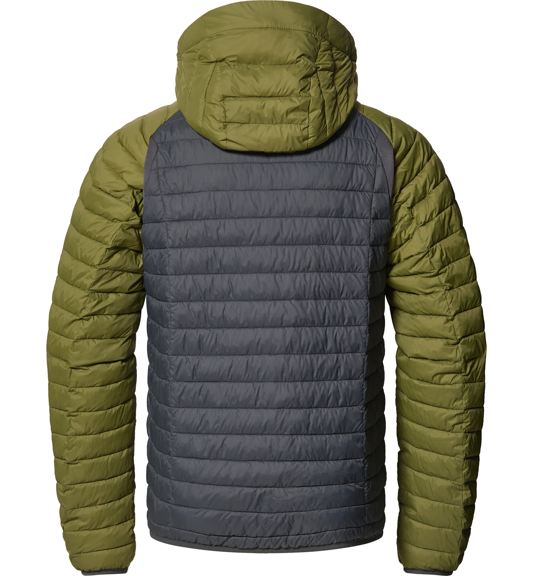 Zed Mimic Hood Men Magnetite/Olive Green