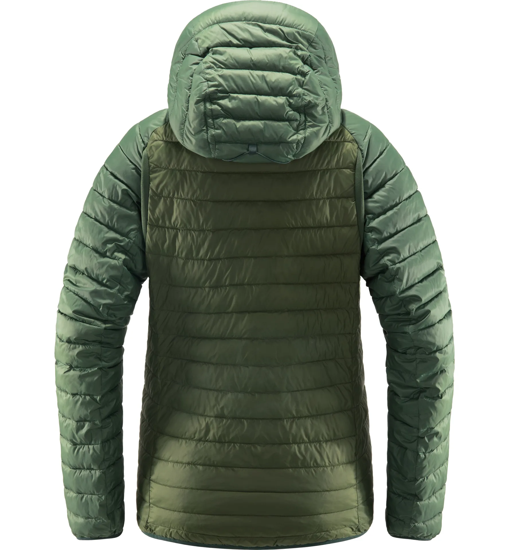 Zed Mimic Hood Women Seaweed Green/Fjell Green