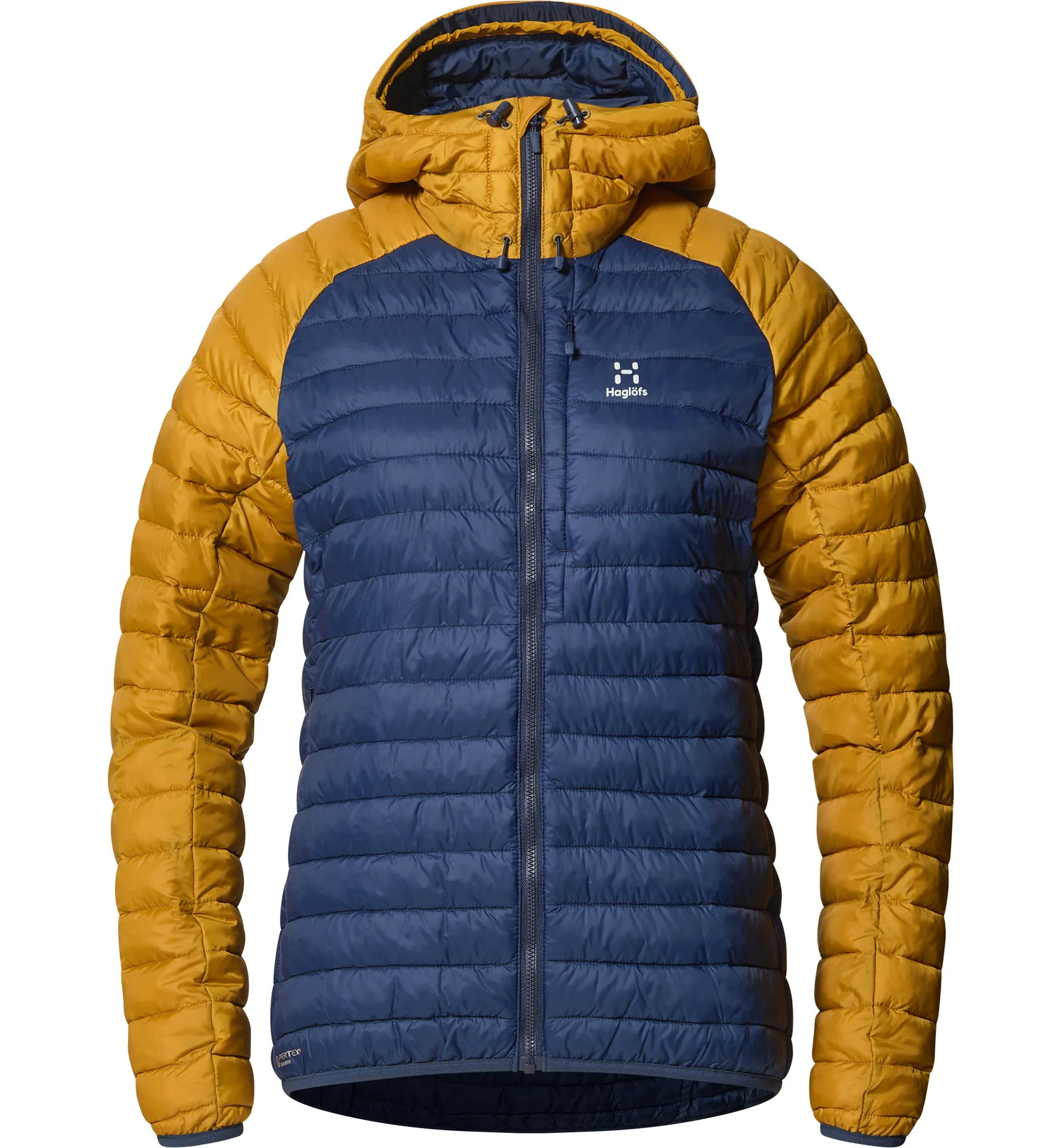 Zed Mimic Hood Women Tarn Blue/Autumn Leaves