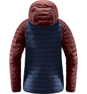 Zed Mimic Hood Women | Tarn Blue/Maroon Red | Outlet Women