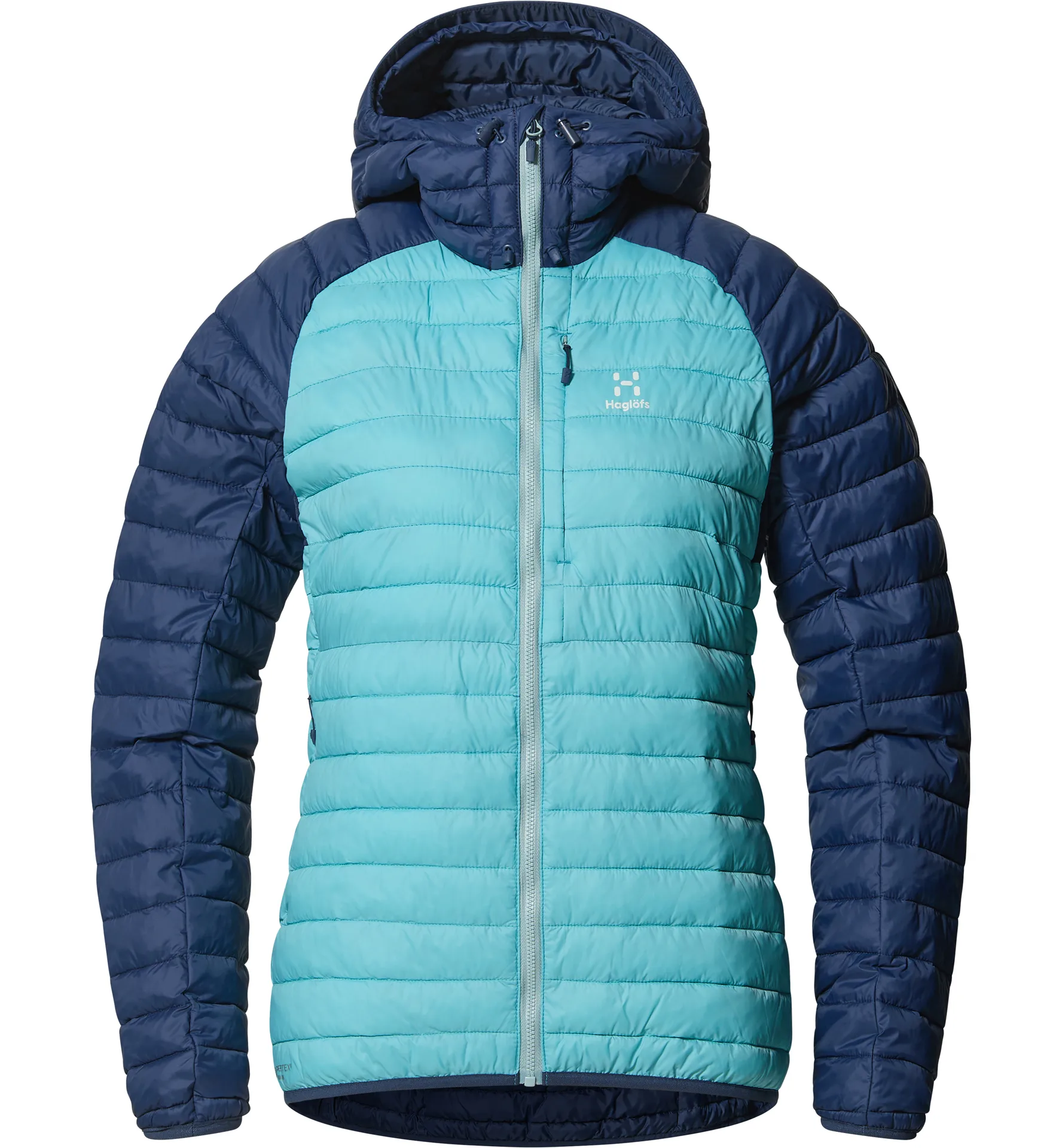 Zed Mimic Hood Women Frost blue/Tarn blue