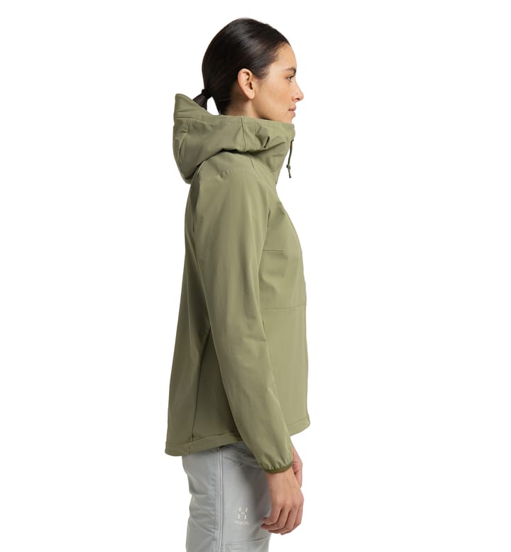 Discover Touring Jacket Women Thyme Green