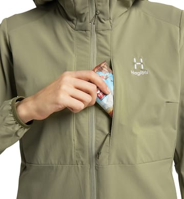 Discover Touring Jacket Women Thyme Green