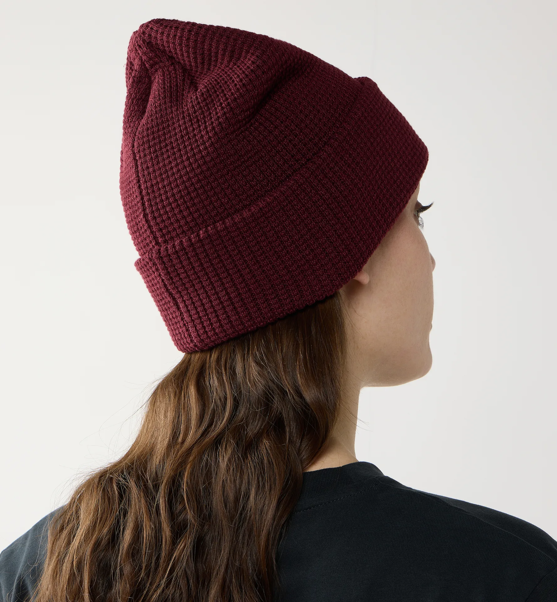 Thermal Beanie Maroon Trail