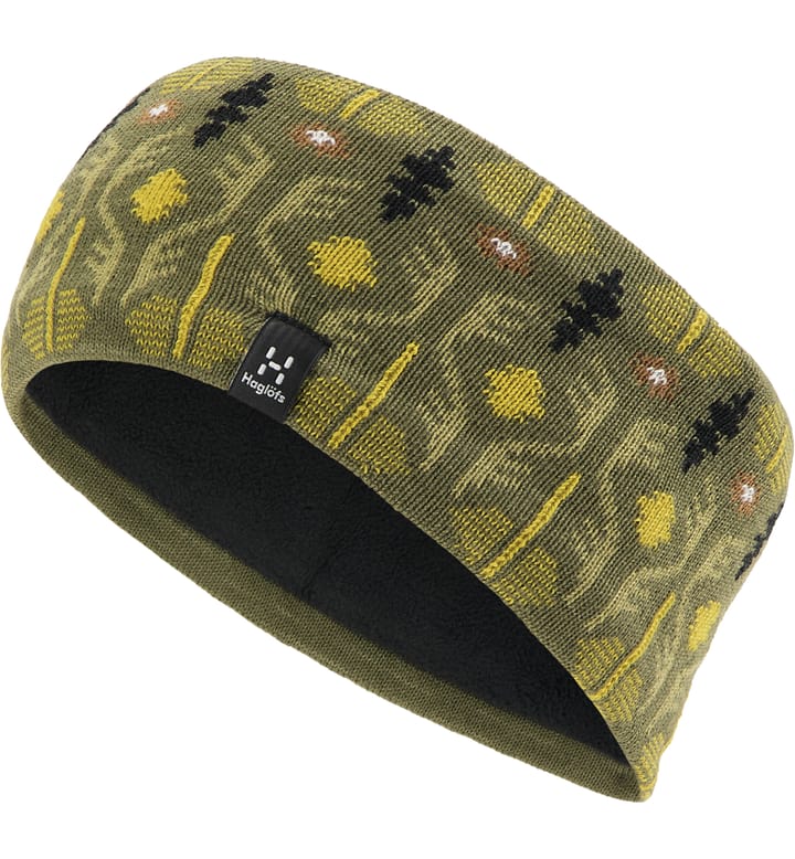 Mountain Jaquard Headband Olive Green Pattern Mountain Jaquard Headband Olive Green Pattern