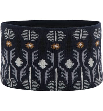 Mountain Jaquard Headband Tarn Blue Pattern