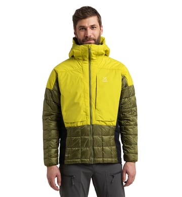 Nordic Mimic Hood Men Olive Green/Aurora