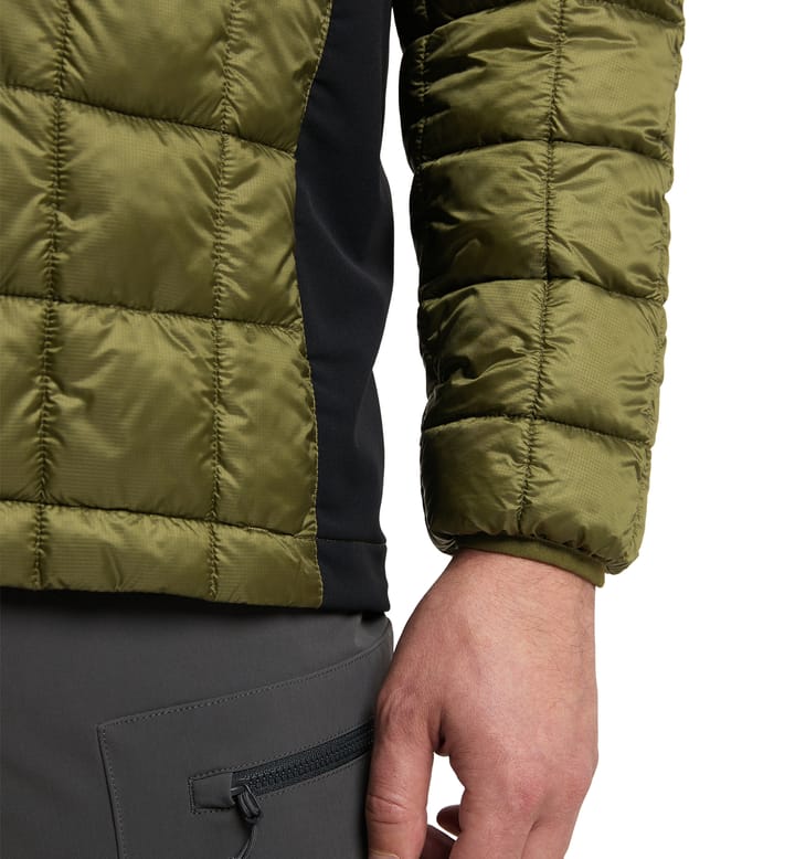 Nordic Mimic Hood Men Olive Green/Aurora Nordic Mimic Hood Men Olive Green/Aurora