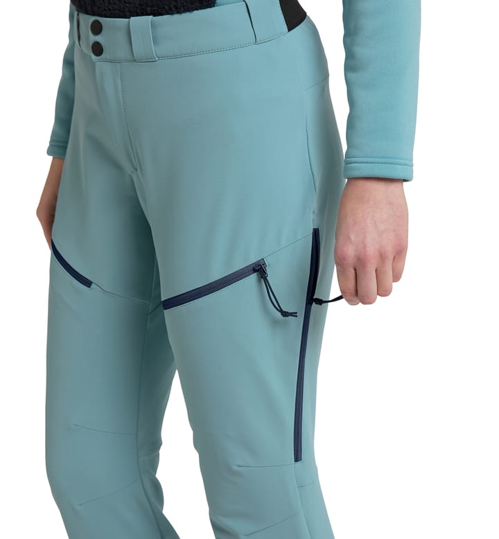 Discover Touring Pant Women Frost Blue