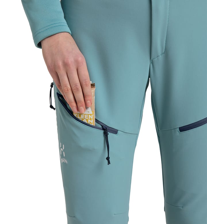 Discover Touring Pant Women Frost Blue