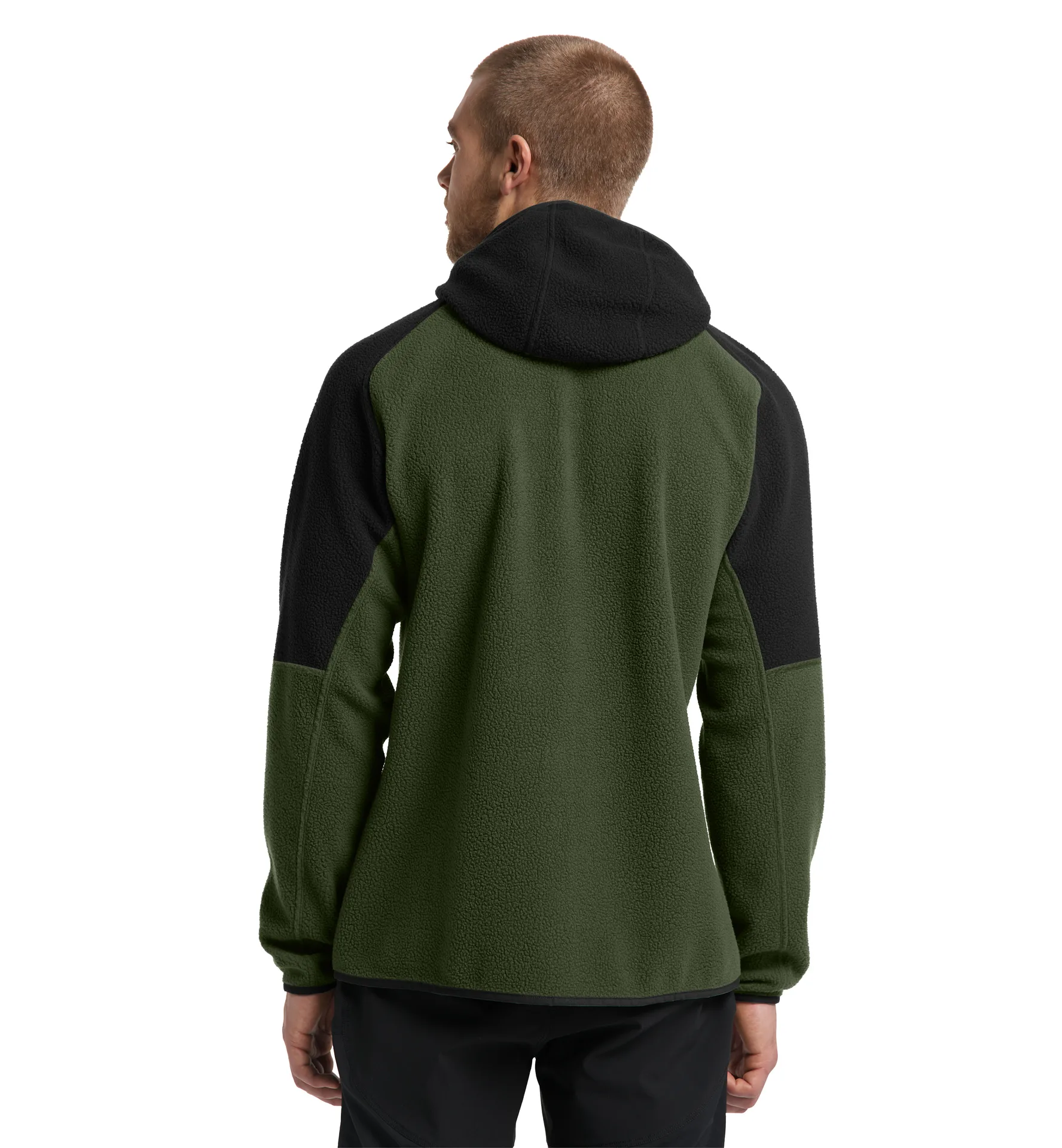 Lava Hood Men Seaweed Green/True Black