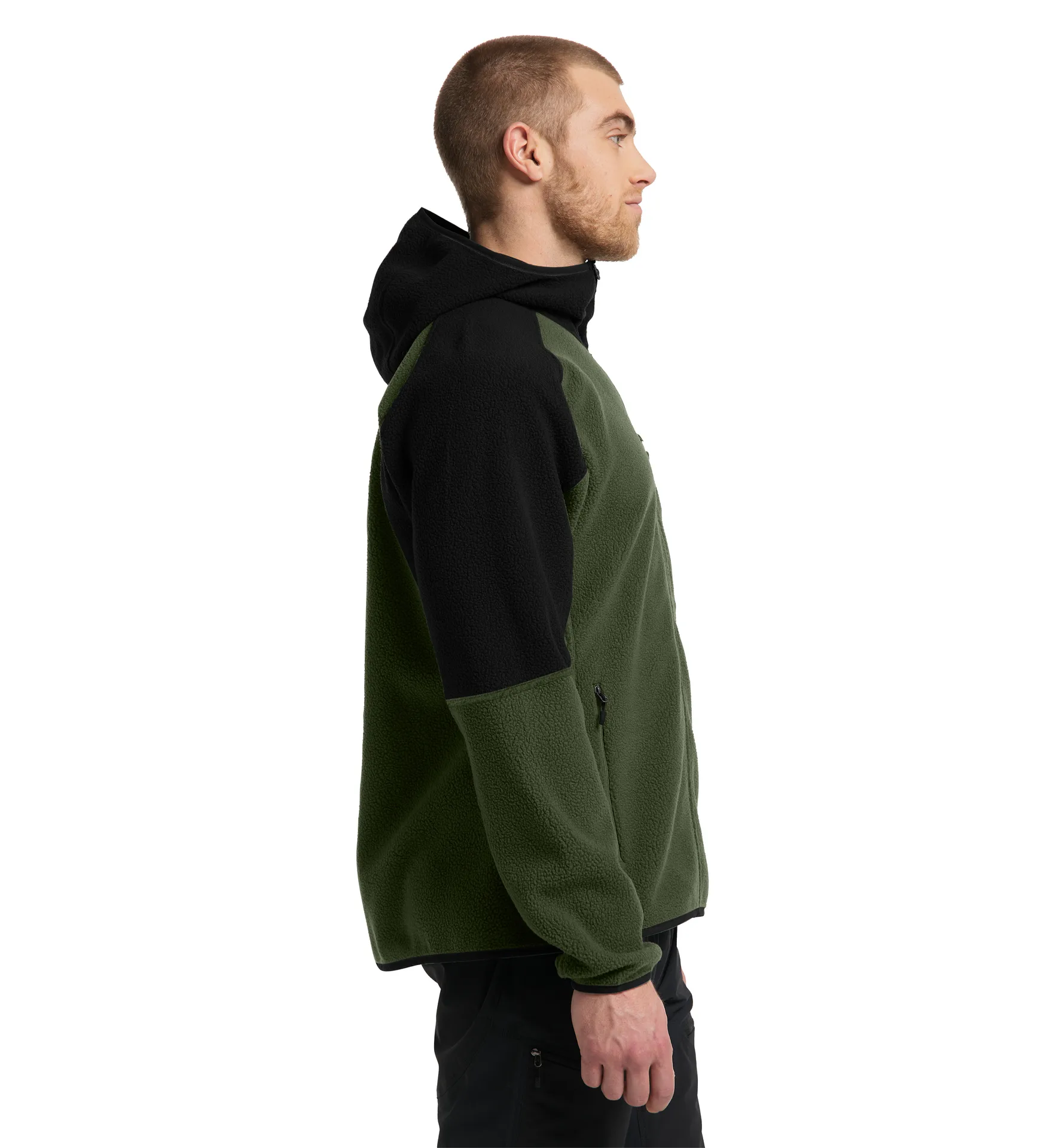 Lava Hood Men Seaweed Green/True Black