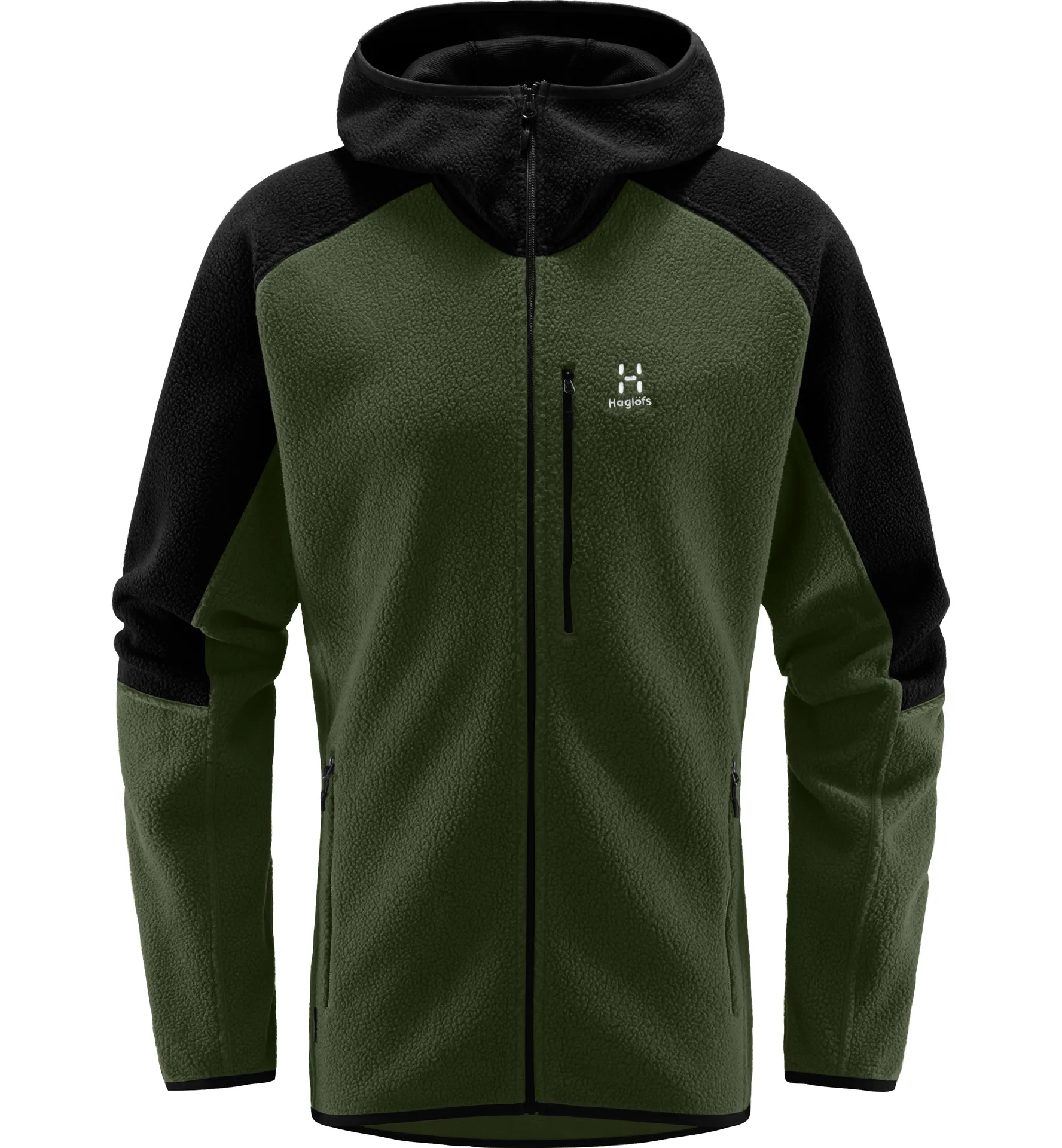 Lava Hood Men Seaweed Green/True Black