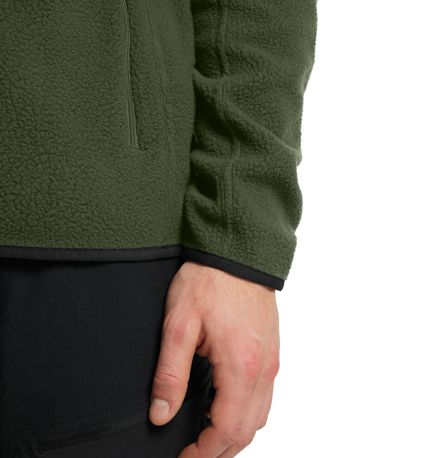 Lava Hood Men Seaweed Green/True Black