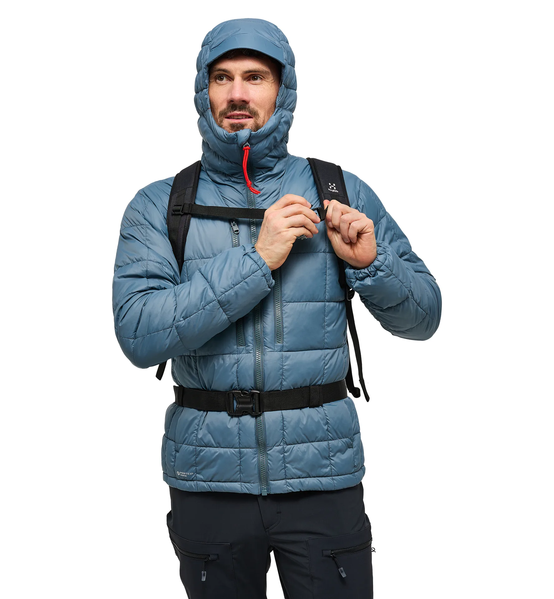 ROC Mimic Hood Men Steel Blue