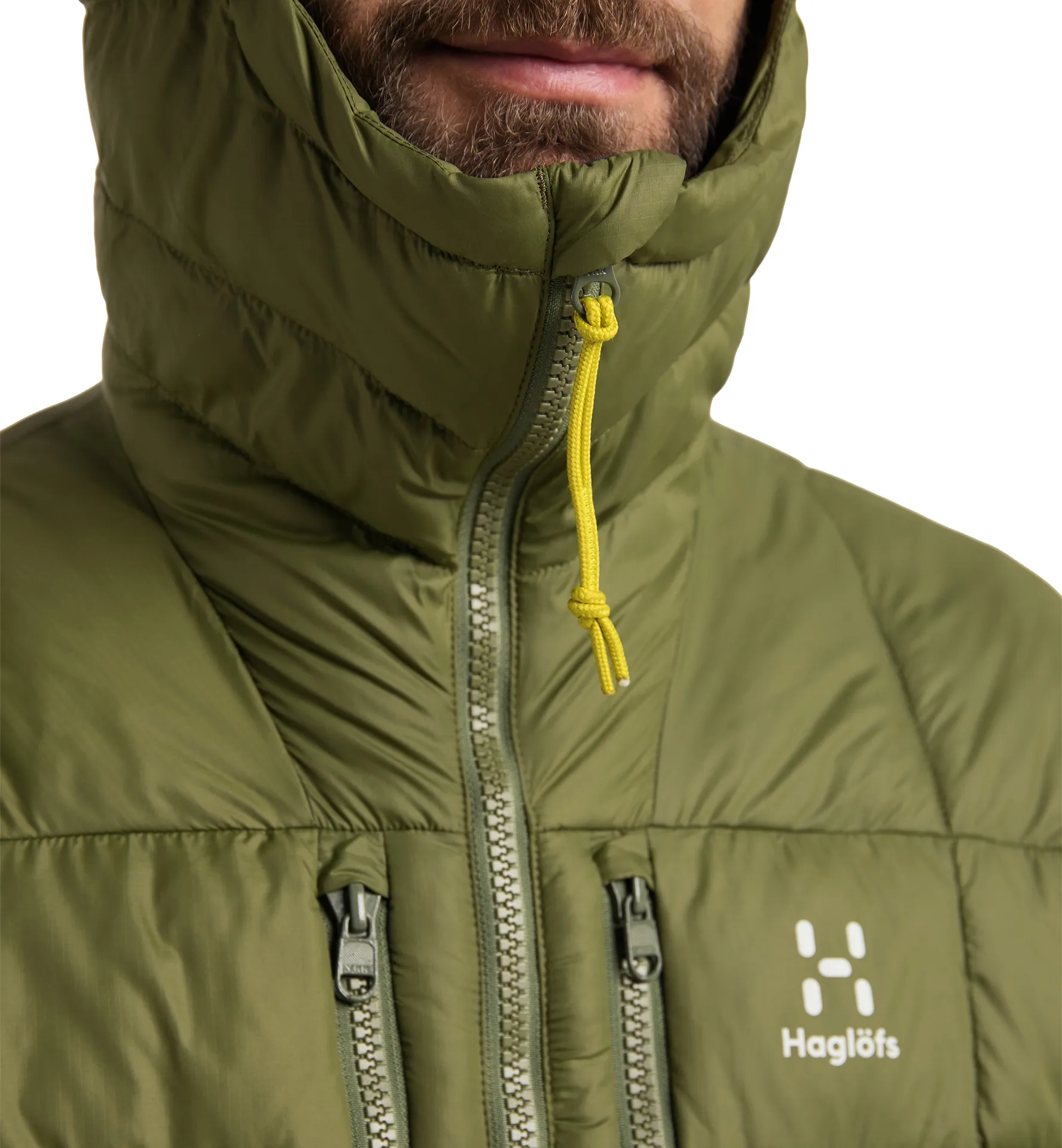 ROC Mimic Hood Men Olive Green