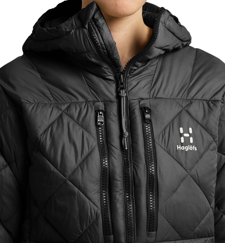 Roc Mimic Hood Women True Black Roc Mimic Hood Women True Black