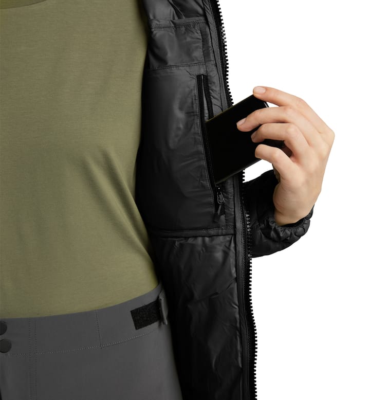 Roc Mimic Hood Women True Black Roc Mimic Hood Women True Black
