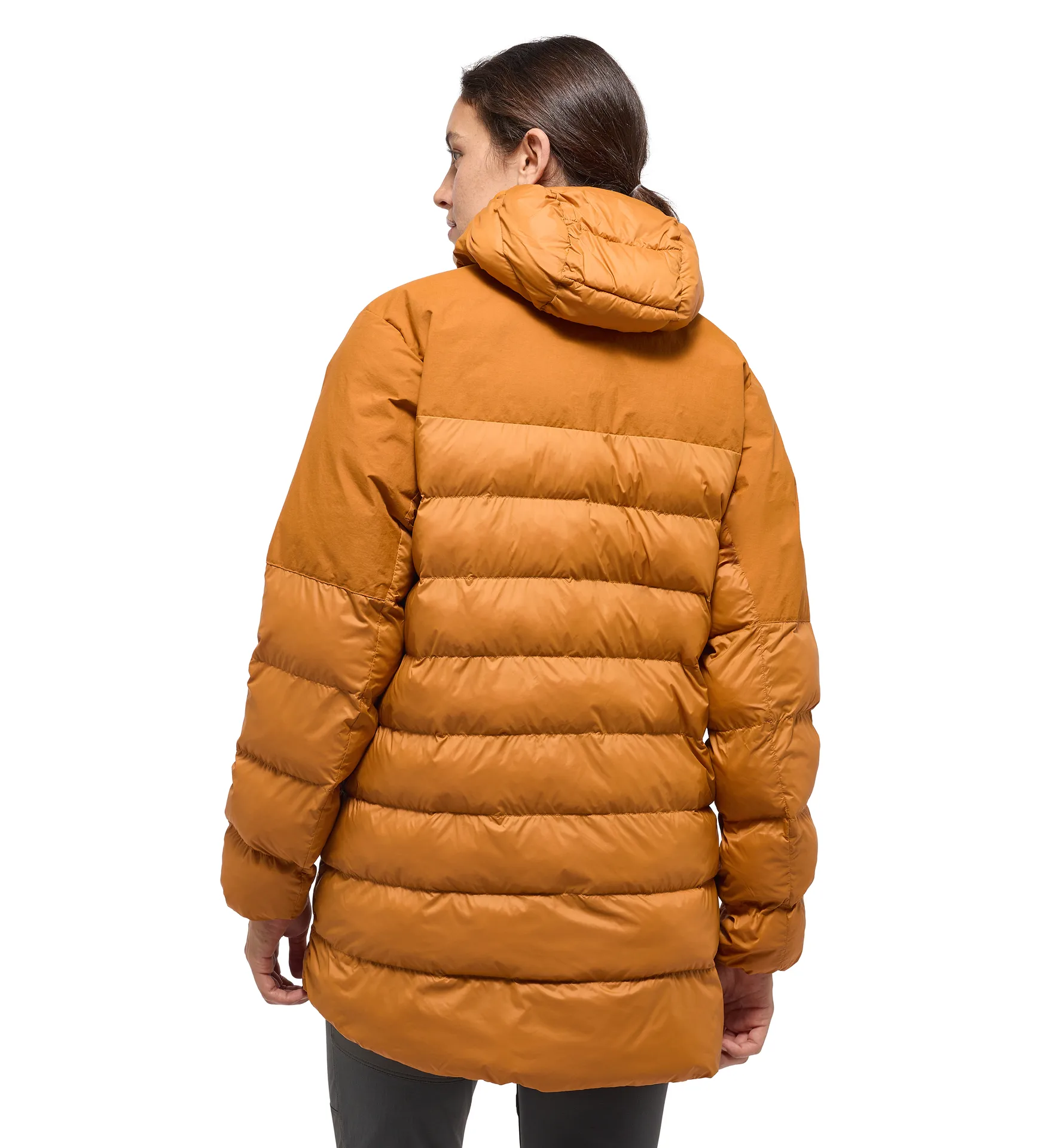 Dala Mimic Parka Women Golden Brown