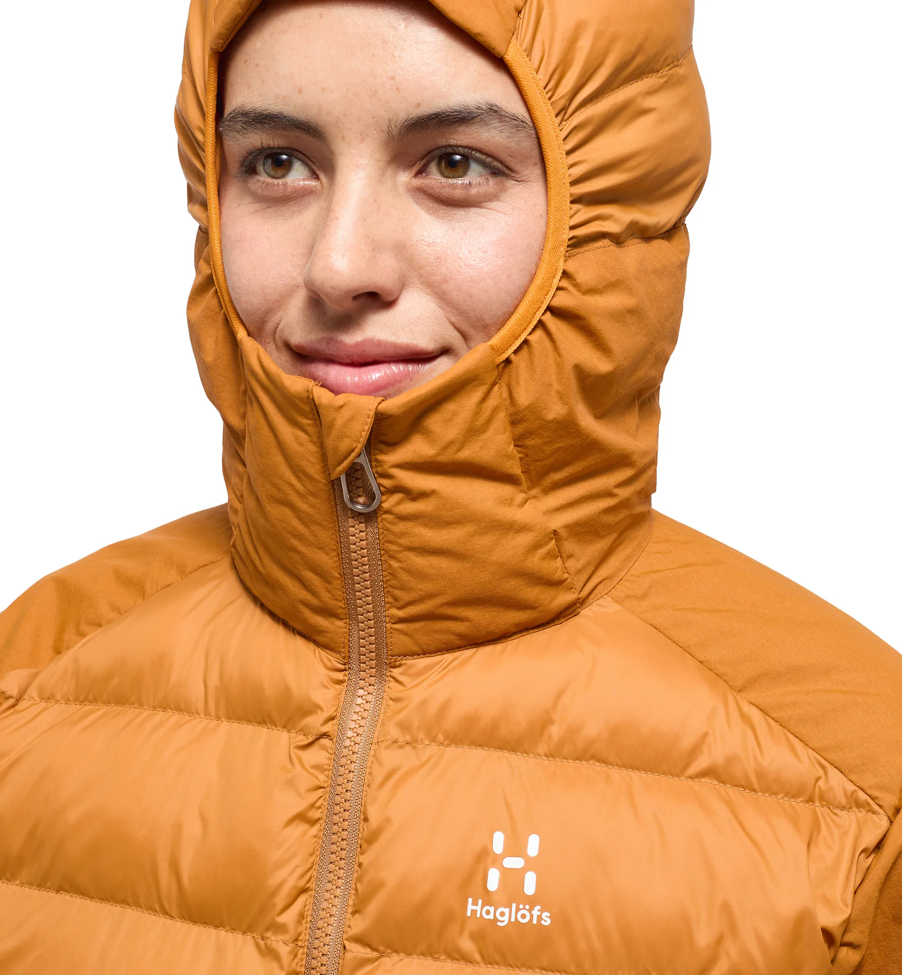 Dala Mimic Parka Women Golden Brown