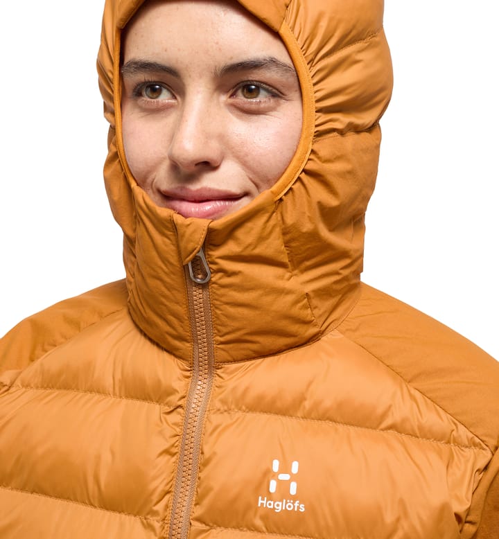 Dala Mimic Parka Women Golden Brown Dala Mimic Parka Women Golden Brown
