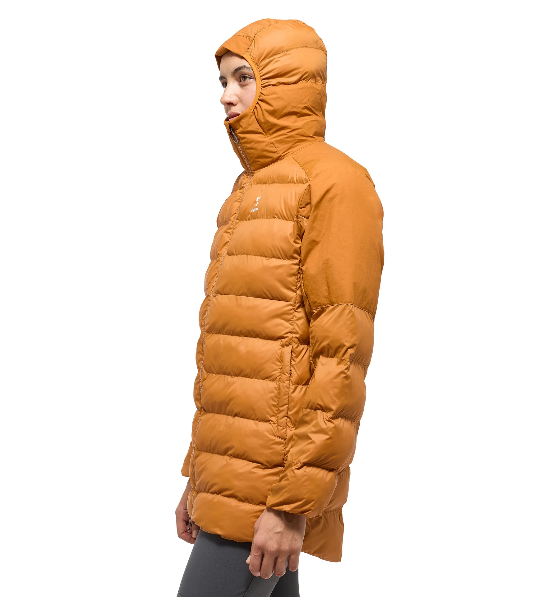 Dala Mimic Parka Women Golden Brown