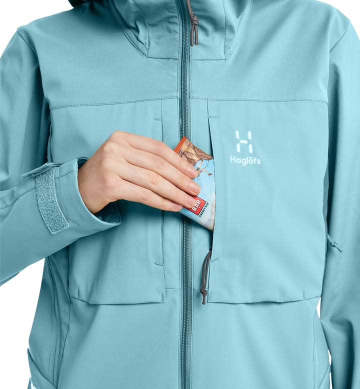 Touring Infinium Jacket Women Frost Blue Touring Infinium Jacket Women Frost Blue