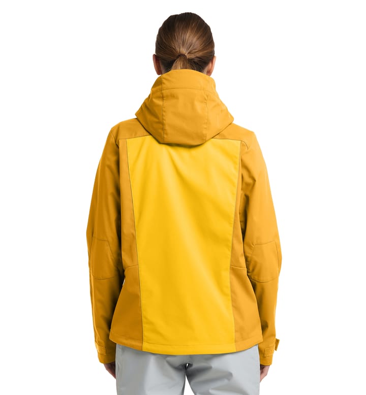 Touring Infinium Jacket Women Pumpkin Yellow/Autumn Leaves