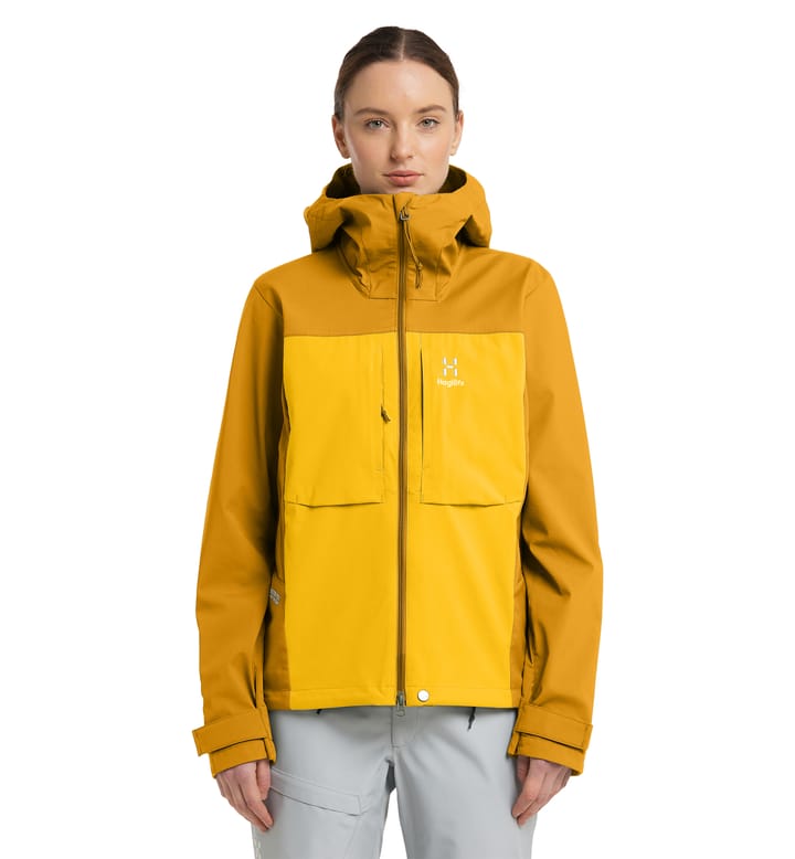 Touring Infinium Jacket Women Pumpkin Yellow/Autumn Leaves Touring Infinium Jacket Women Pumpkin Yellow/Autumn Leaves