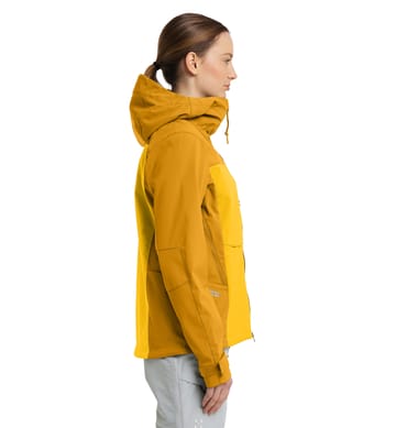 Touring Infinium Jacket Women Pumpkin Yellow/Autumn Leaves