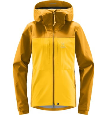 Touring Infinium Jacket Women Pumpkin Yellow/Autumn Leaves