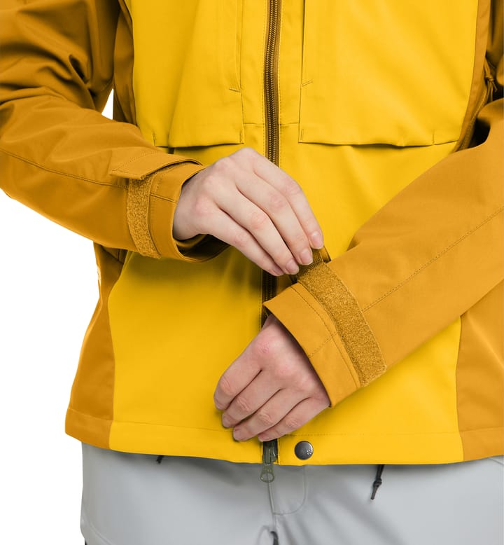 Touring Infinium Jacket Women Pumpkin Yellow/Autumn Leaves Touring Infinium Jacket Women Pumpkin Yellow/Autumn Leaves