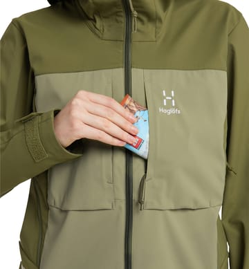 Touring Infinium Jacket Women Thyme Green/Olive Green