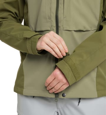 Touring Infinium Jacket Women Thyme Green/Olive Green