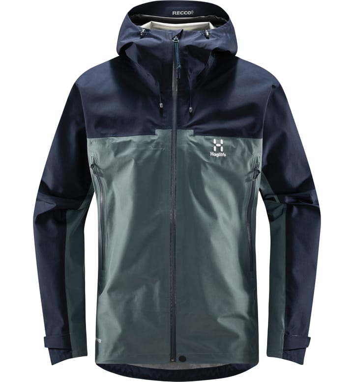 ROC Flash GTX Jacket Men Steel Blue/Tarn Blue