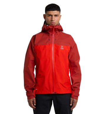 ROC Flash GTX Jacket Men Zenith red/Corrosion