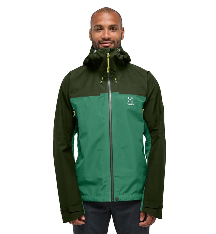 ROC Flash GTX Jacket Men Dk Jelly Green/Seaweed Green