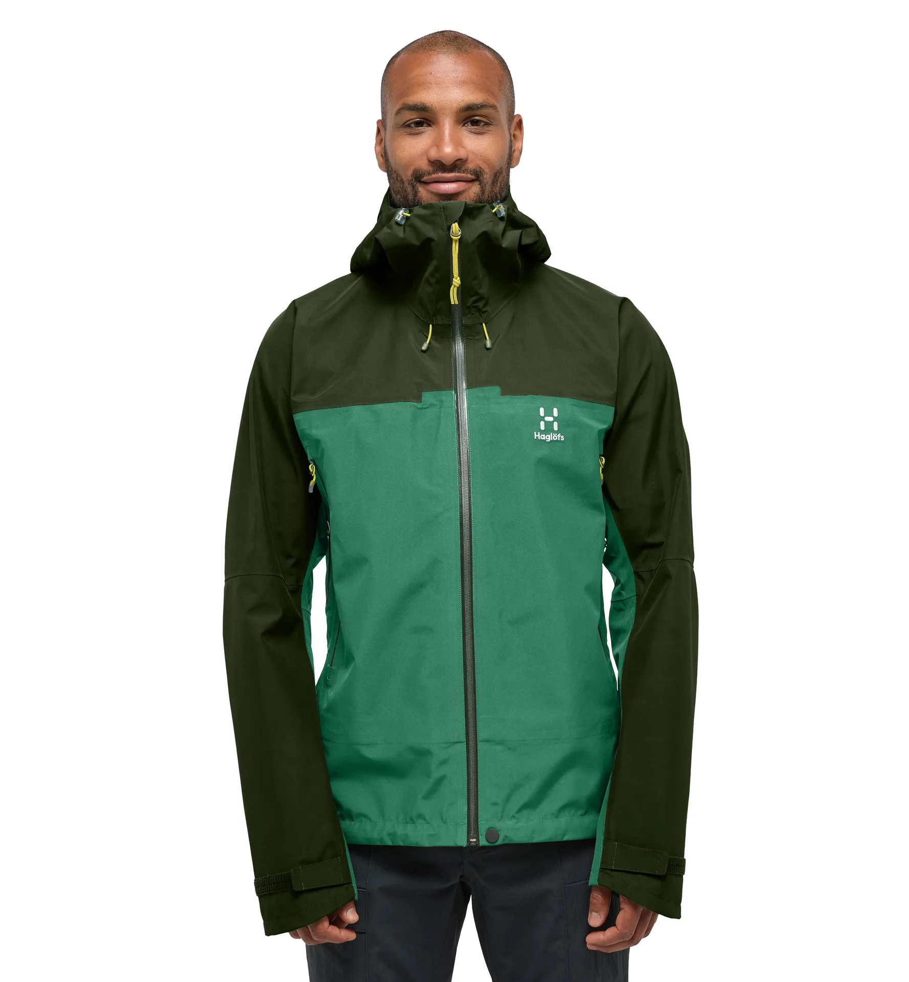 ROC Flash GTX Jacket Men Dk Jelly Green/Seaweed Green