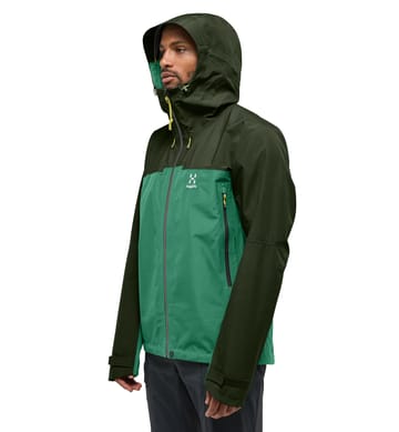 ROC Flash GTX Jacket Men Dk Jelly Green/Seaweed Green