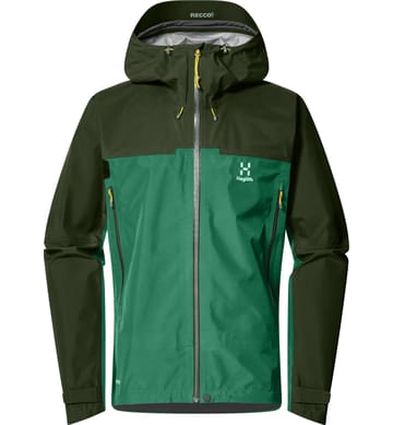 ROC Flash GTX Jacket Men Dk Jelly Green/Seaweed Green