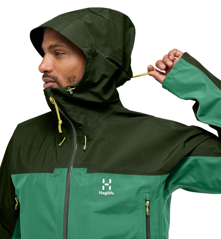 ROC Flash GTX Jacket Men Dk Jelly Green/Seaweed Green