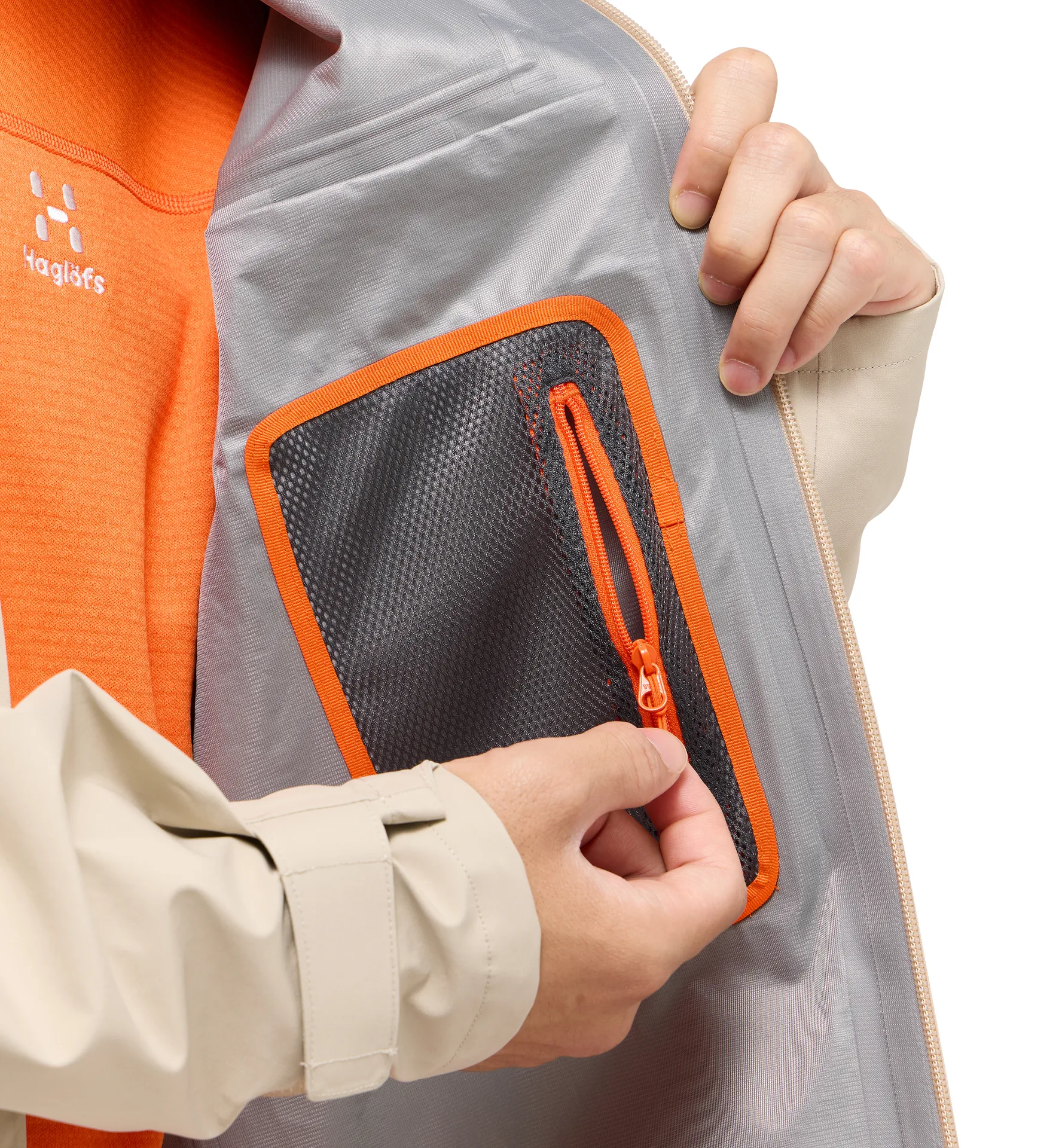 ROC Flash GTX Jacket Men Chalk Beige