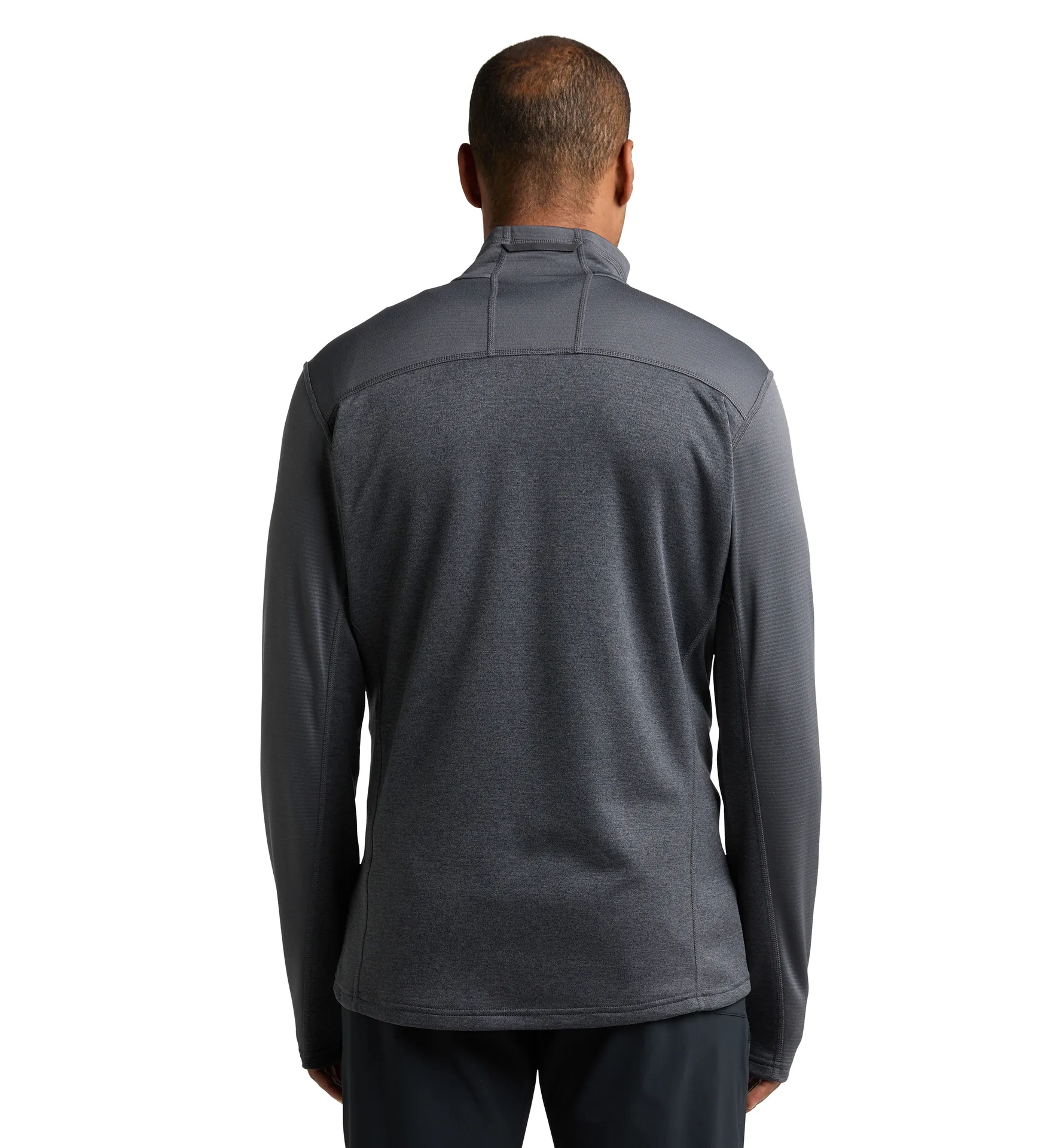 ROC Flash Mid Halfzip Men Magnetite