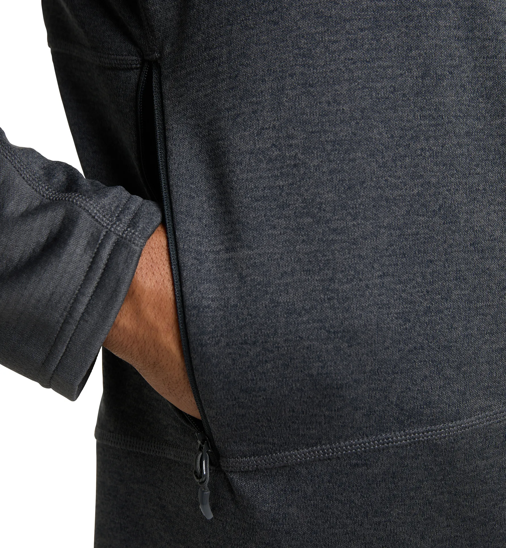 ROC Flash Mid Hood Men Magnetite